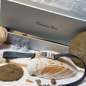 💥 SOLD-Dior Trotter Choker & Earring Set - RARE💥